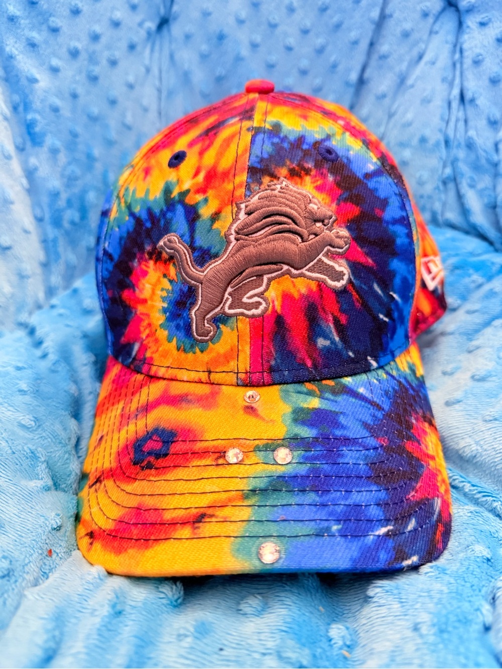 Tie-Dye Detroit Lions Adjustable Cap - Multi